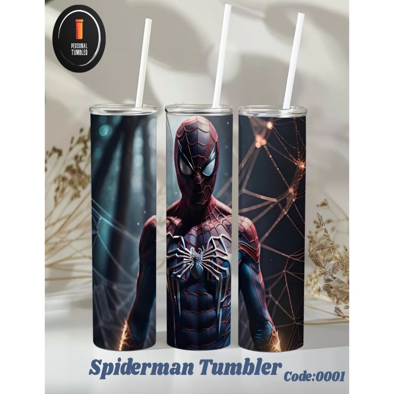 Spiderman Tumbler  Stainless Steel 20Oz