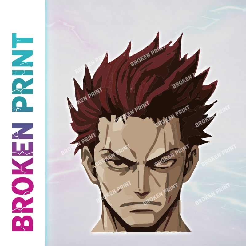 Roronoa Zoro DTF Front & Back Print