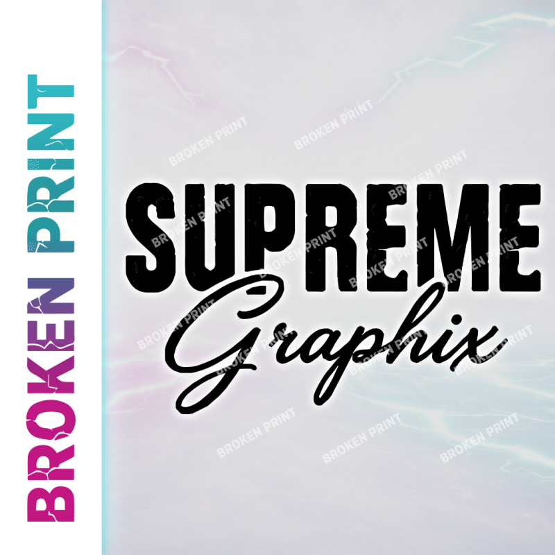 Supreme Graphix Grim Reaper DTF Transfer Front & Back