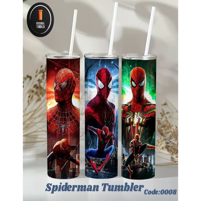 Spiderman Tumbler Stainless Steel 20Oz